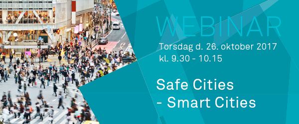 Webinar: Safe Cities - Smart Cities